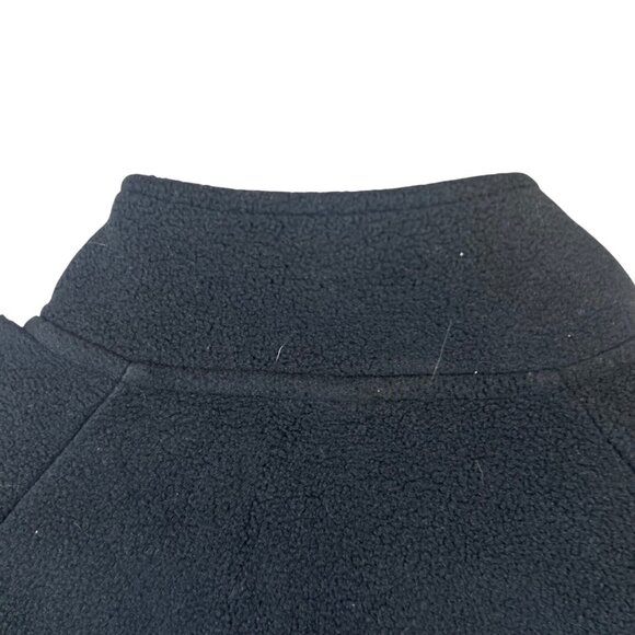 Oakley Women's Pullover Black Fleece Sweatshirt Performance Fit Snap Neck XL - Picture 5 of 10